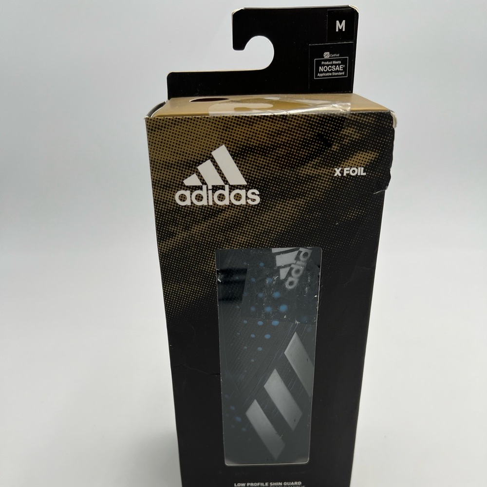 Adidas X Foil Low Profile Shin Guard Soccer FS0307 Size M New